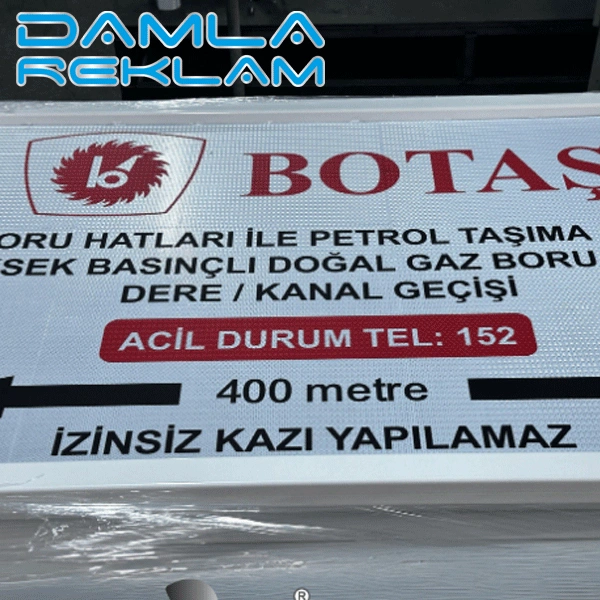 Botaş Levhaları - Görsel 1